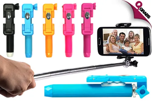 From QR59, Get the Perfect Shot with a Pen-Sized Pocket Bluetooth Selfie Stick! (Up to QR258 Value)